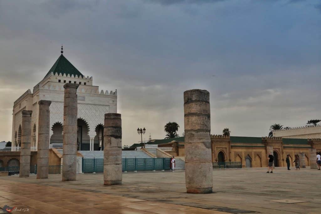 ver mausoleo mohammed v rabat marruecos