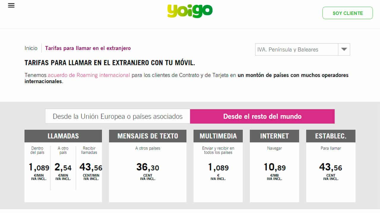 roaming asia yoigo