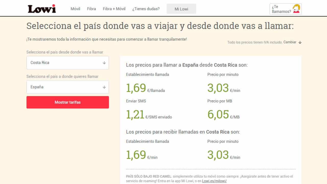 roaming costa rica lowi