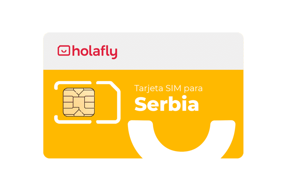 sim de datos para tener Internet en Serbia, de holafly