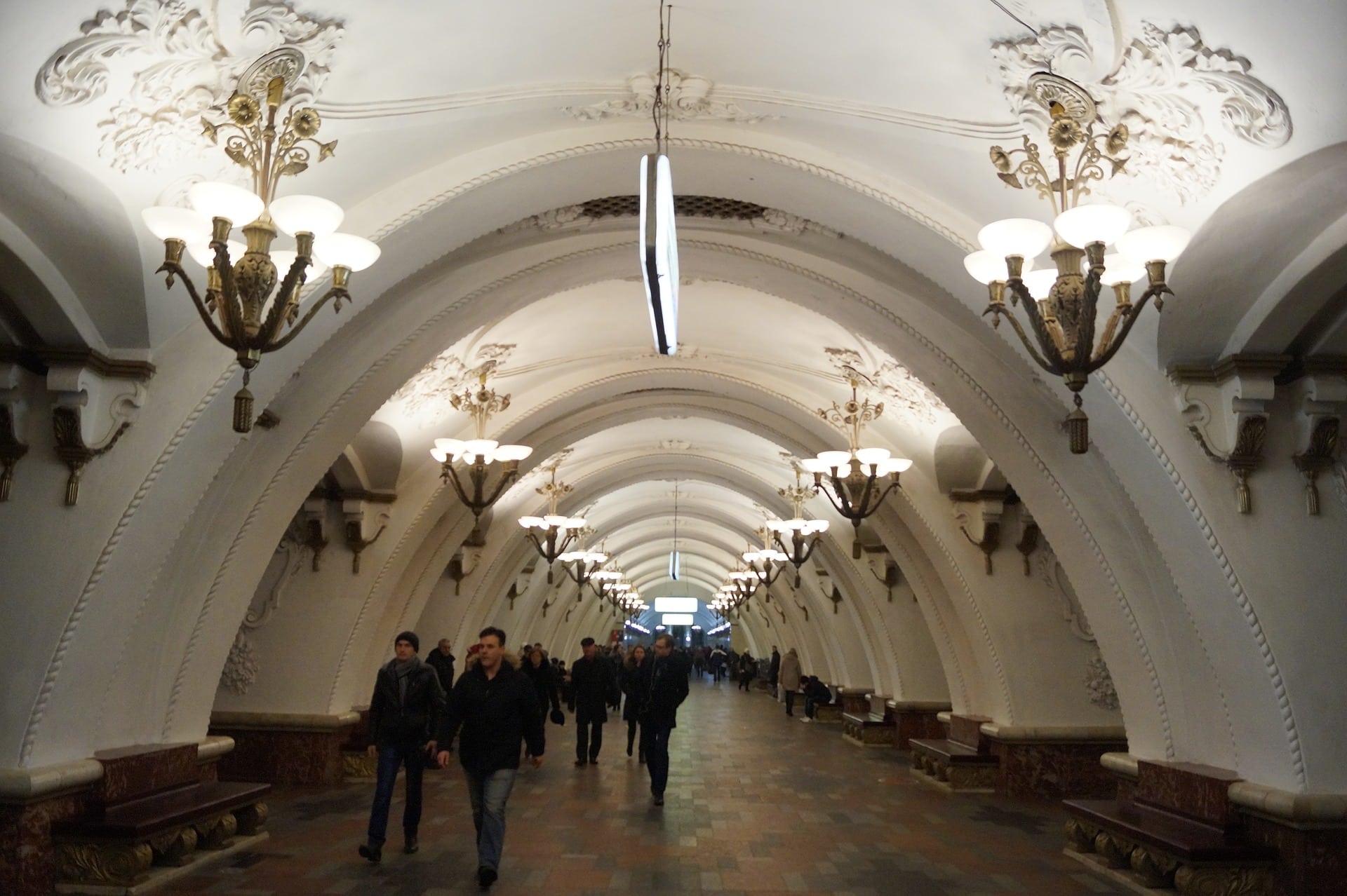 Estación del Metro de Moscú, Rusia, qué hacer en 3 días