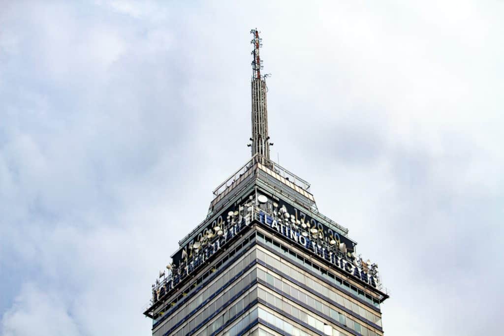 Mirador Torre Latinoamericana en Ciudad de México