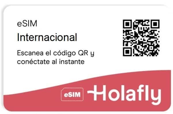 Mejor Tarjeta SIM virtual internacional de Holafly